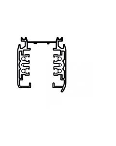 3-Fase Spanningsrail 2 Meter Wit