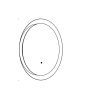 LED Spiegel Rond Ø60 cm met Verlichting | 20W | 2000 Lumen | CRI90 | CCT 2700K-4000K | Wit – foto 3