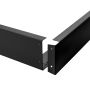 Opbouwframe LED Paneel 60x60 cm Zwart – foto 3
