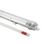 LED TL Armatuur 150cm Grijs 1x T8 G13 IP65 – foto 5