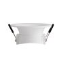 Inbouwspot GU10 – rond – wit – IP20 – Ø86×41 mm – zonder lichtbron – foto 4