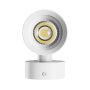 Wandlamp GU10 2-voudig – rond – wit – IP20 – 55×160×90 mm – zonder lichtbron – foto 4