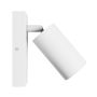 Wandlamp GU10 – rond – wit – met schakelaar – IP20 – 55×100 mm – zonder lichtbron – foto 2