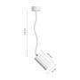 GU10-wandspot met flexibele arm 410 mm – IP20 – wit – foto 6
