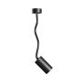 GU10-wandspot met flexibele arm 410 mm – IP20 – zwart – foto 3