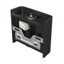 LED Wandlamp 2W CCT Up/Down IP54 Zwart – foto 4