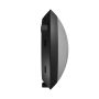 Plafondlamp E27 – rond – zwart – met bewegingssensor – IP65 IK08 – Ø300×90 mm – zonder lichtbron – foto 4
