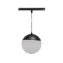 LED bolhanglamp voor rail 6W CCT 48V Ø100 mm dimbaar Zwart – foto 4