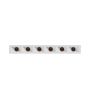 LED rasterarmatuur voor smalle rail 6W K3000 48V 100 mm Wit – foto 3