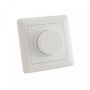 DALI-dimmer met draaiknop en schakelaar 80×80 mm – zonder ingebouwde voeding