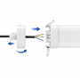 LED Waterdicht Armatuur IP69K 60W – 9.000 Lumen – 4000K – 150 cm – foto 2