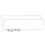 LED Paneel 30x120 cm | 40W | 3600 Lumen | CRI80 | Flikkervrij | 9 mm | Wit – foto 6