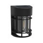 LED Solar Wandlamp – 50 lumen, 2700K warm wit, Filament LED, IP44 waterbestendig, 60.000 uur levensduur