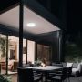 LED-plafondlamp rond 18W K3000 wit IP54 met bewegingssensor – foto 7