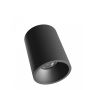 LED-opbouwspot rond 10W 4000K IP44 UGR<19 Ø75×100 mm – zwart