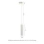 3-Fase Rail Hanglamp GU10 – wit – foto 2