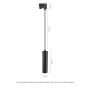 Hanglamp GU10 voor 3-fase rail Ø55 mm met 1 m kabel – Zwart – foto 3