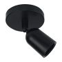 Opbouwspot GU10 – zwart – IP20 – 120×145 mm – zonder lichtbron