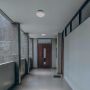 Plafondlamp E27 – rond – wit – met bewegingssensor – IP65 IK08 – Ø300×90 mm – zonder lichtbron – foto 8