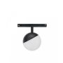 LED Bolarmatuur voor 48V rail 5W K3000 435 lm CRI90 – Ø100 mm – Zwart