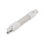3-Fase Flexibele Railconnector Wit