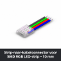 Strip-naar-kabelconnector voor SMD RGB LED-strip – 10 mm – foto 3