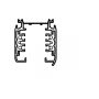 3-Fase Spanningsrail 1 Meter Wit – foto 2