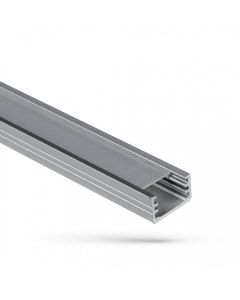 PROFILE FOR LED STRIPS WOJ SLIM WITH CLEAR COVER 1M